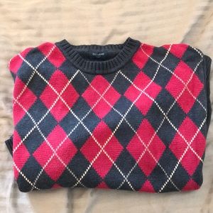 Men’s Argyle Sweater